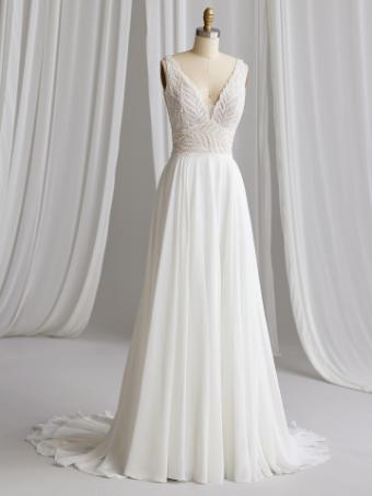 Maggie Sottero Style #MAURELLE (23MS650A01) #3 Ivory (gown with Natural Illusion) thumbnail