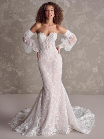 Maggie Sottero Style #Fairchild (24MB211) - Maggie Sottero #1 All Ivory (gown with Ivory Illusion) thumbnail